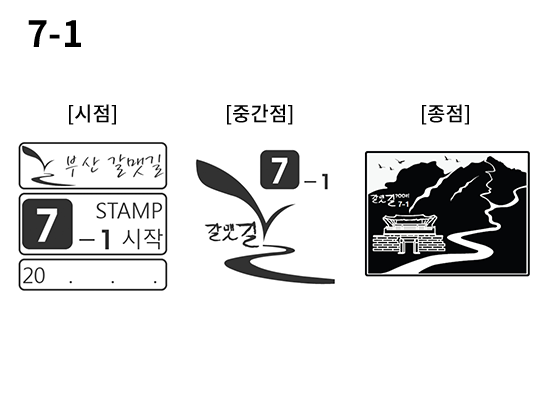7-1 코스 스탬프